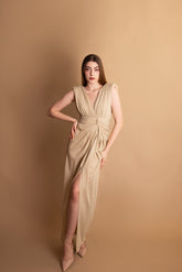 Abito in lurex oro DiveDivine