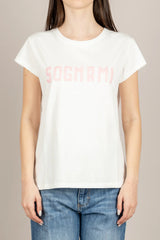 T-shirt con scritta sognami Vicolo