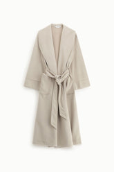 Cappotto lungo cinturato Please