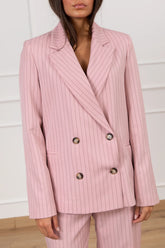 Giacca doppiopetto gessata Vicolo