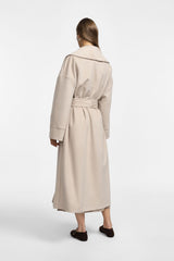 Cappotto lungo cinturato Please