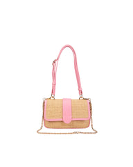 Mini Bag Sunny in rafia Vivienne D