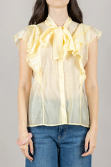 Camicia in seta mezza manica Vicolo