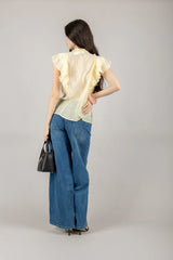 Camicia in seta mezza manica Vicolo