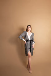 Abito a portafoglio scollo a V DiveDivine