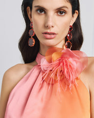 Top con fiore Access