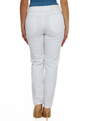 Jeans vita bassa bianco Vicolo