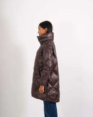 Piumino trapuntato collo alto Hope