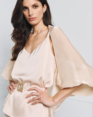 Coprispalle effetto metallico Access