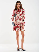 Abito fantasia gonna pieghe Vicolo Vicolo