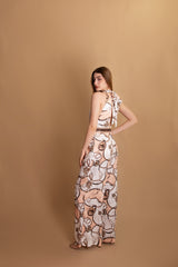 Tuta in raso fantasia Babylon