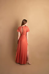 Abito lungo in lurex mezza manica DiveDivine