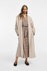 Cappotto lungo cinturato Please