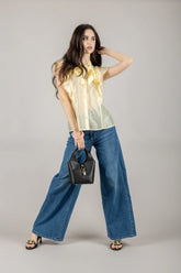 Camicia in seta mezza manica Vicolo