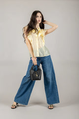 Camicia in seta mezza manica Vicolo