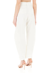 Pantalone wide leg in cotone Vicolo