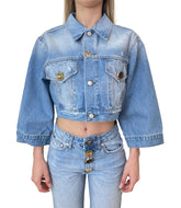 Giacca cropped denim Vicolo