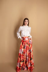 Camicia con scollo schiena Dramè