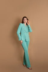 Tailleur con bottoni dorati DiveDivine