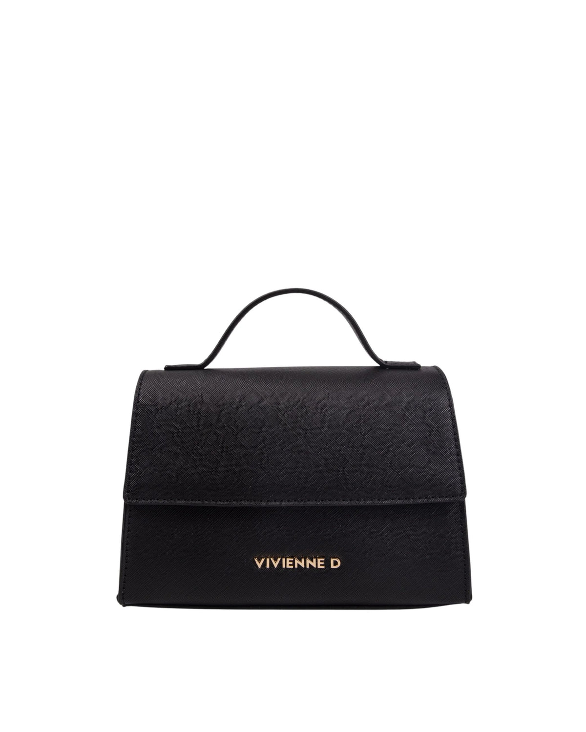 Micro Bag in Saffiano Vivienne D