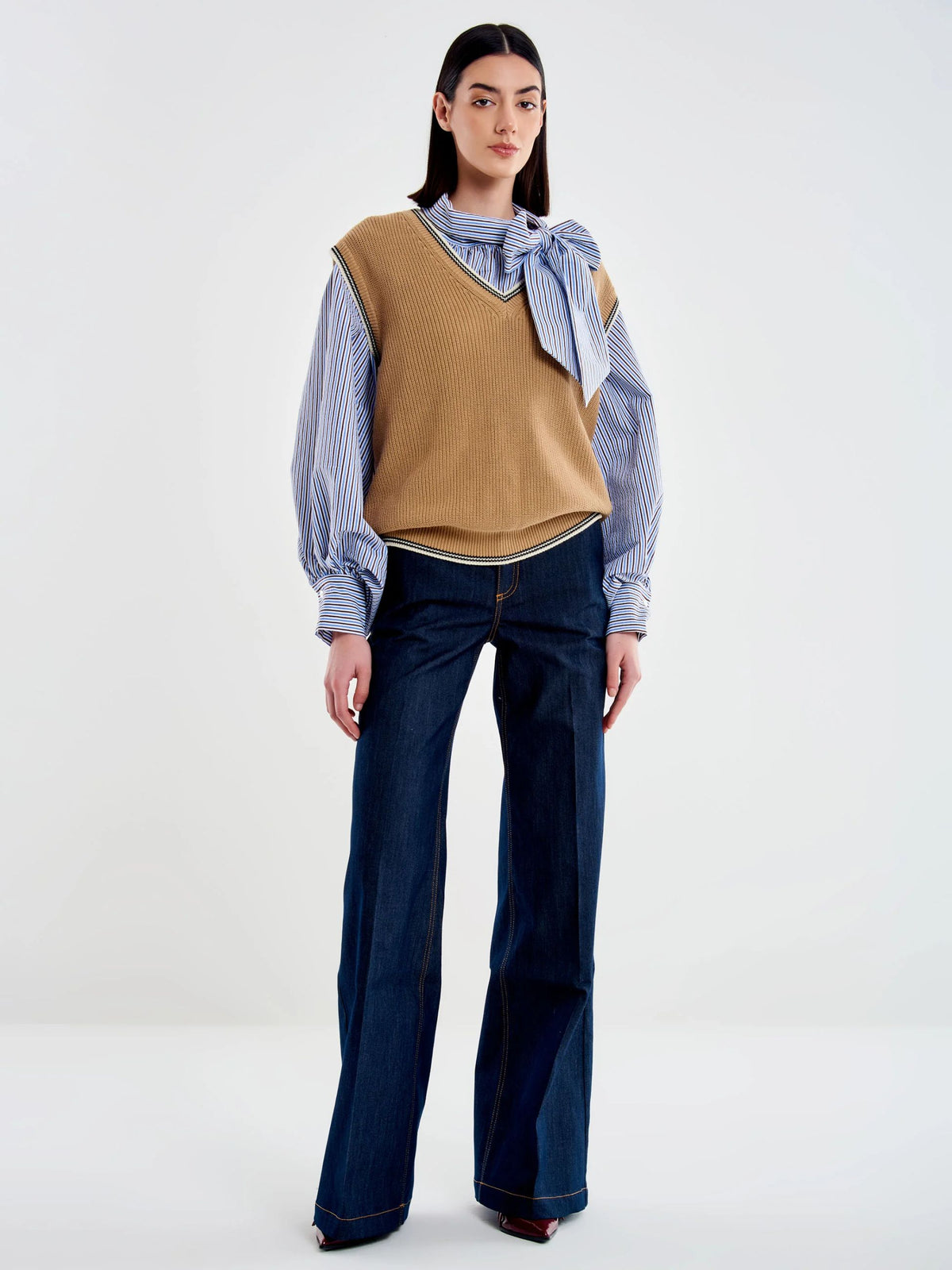 Gilet in Maglia Vicolo Vicolo