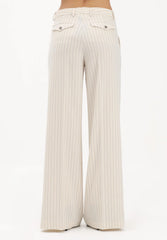 Pantalone palazzo gessato Vicolo