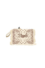Pochette in canvas Vicolo