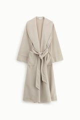 Cappotto lungo cinturato Please