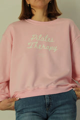 Felpa Pilates rosa Vicolo