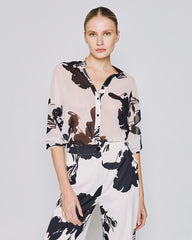 Camicia lunga floreale Access