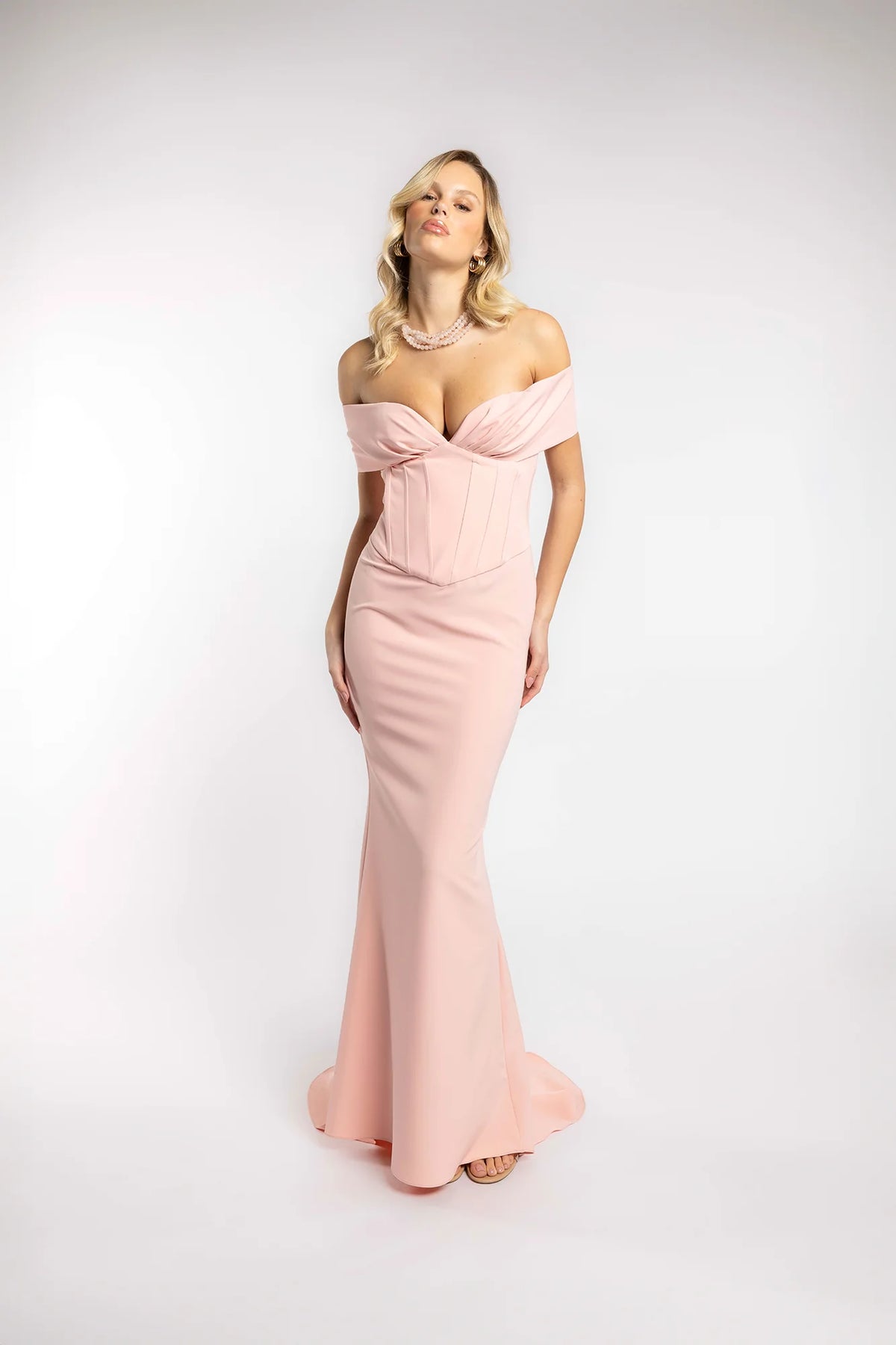 Abito sirena bustier Valeria Mazza