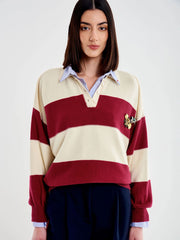 Maglia Polo Vicolo con Applicazioni Vicolo