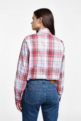 Camicia a quadri con fiocco Imperial