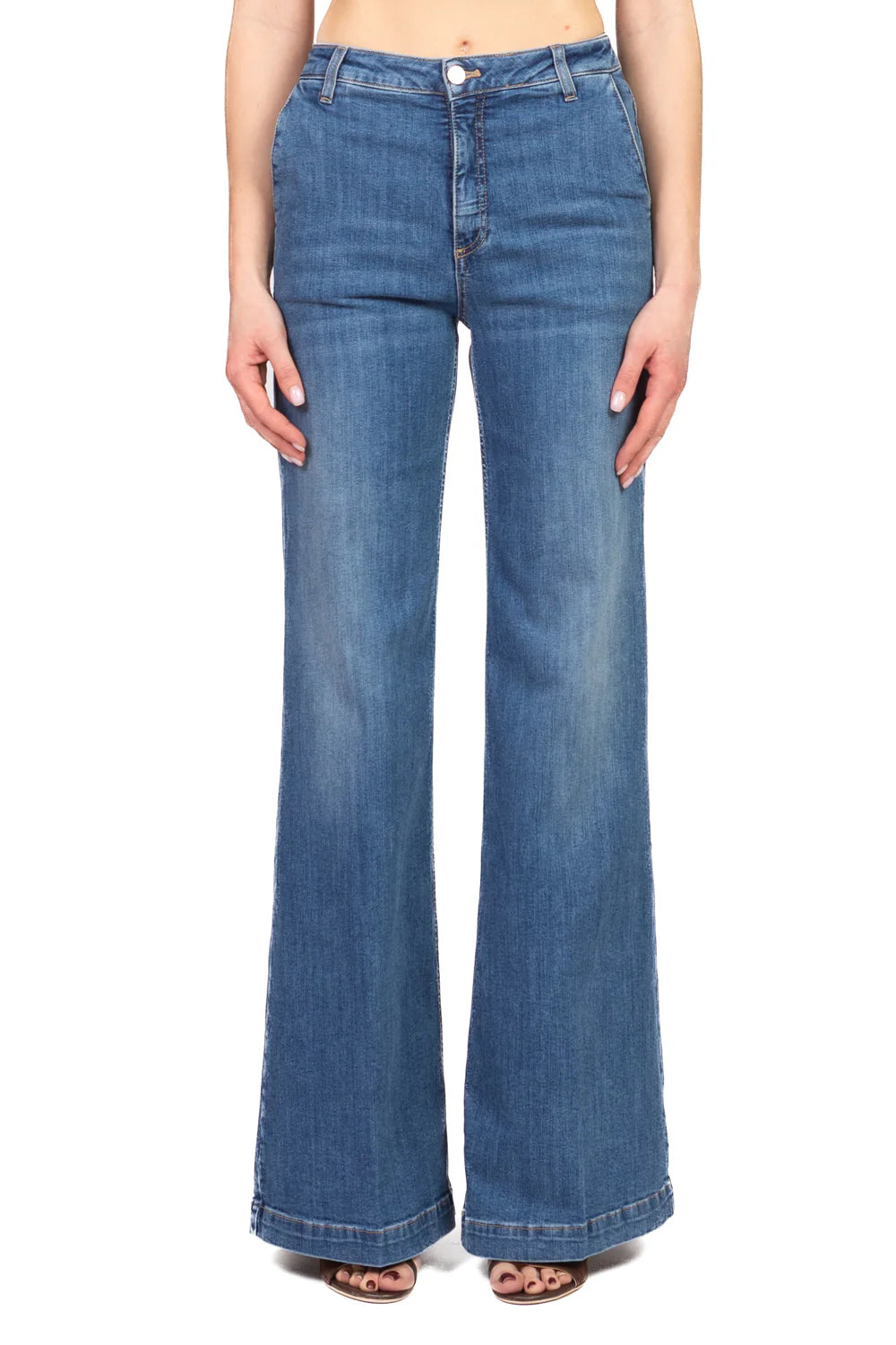 Jeans palazzo Elena Vicolo
