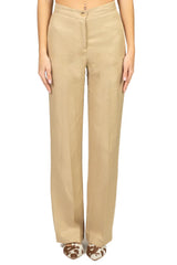 Pantalone palazzo misto lino Vicolo