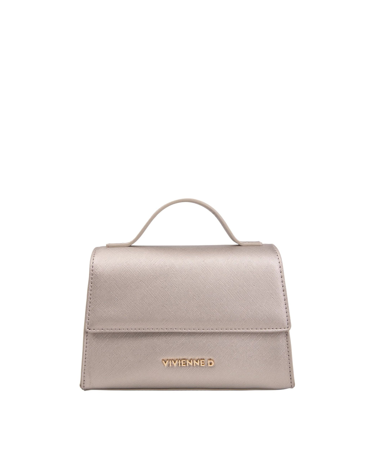 Micro Bag in Saffiano Vivienne D