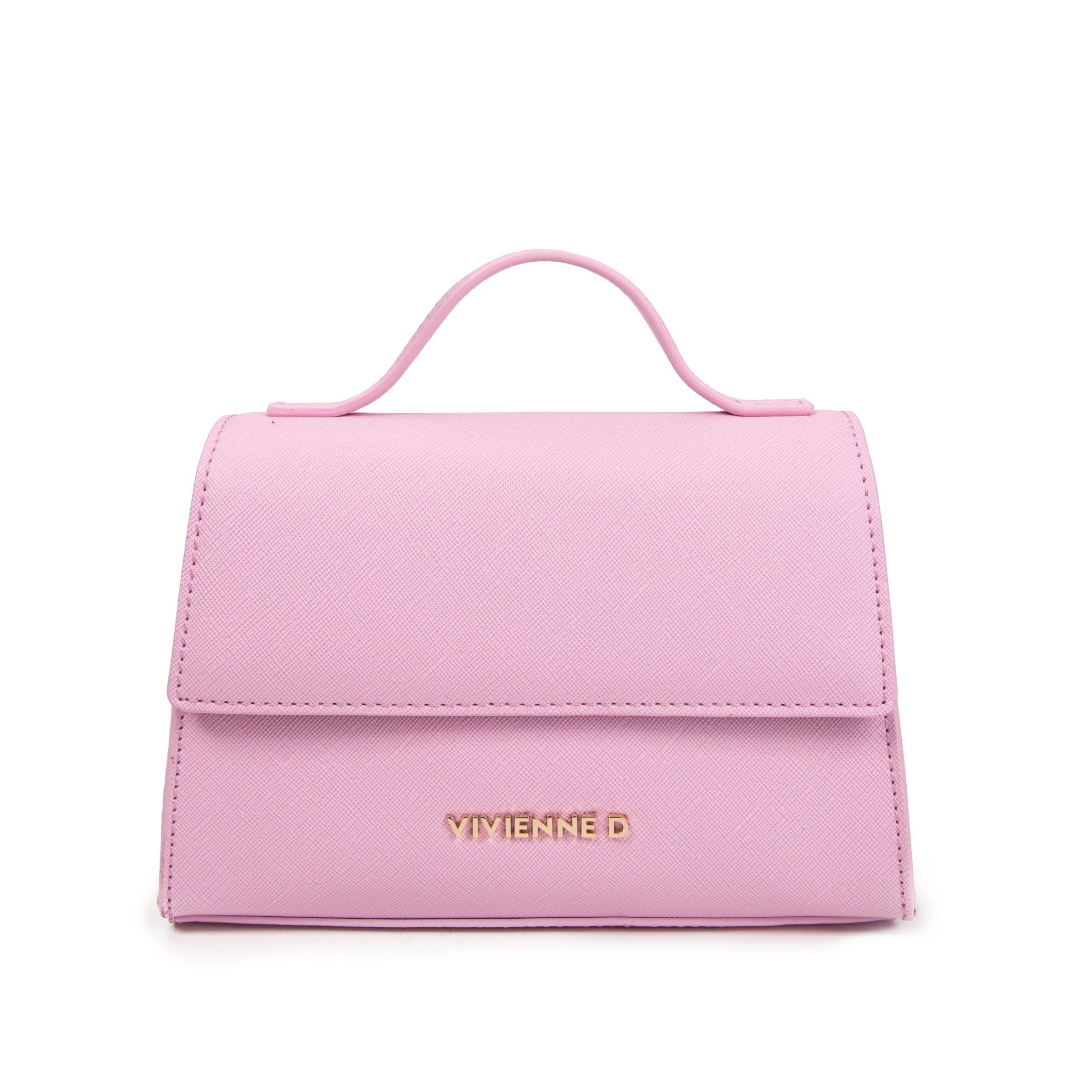 Micro Bag in Saffiano Vivienne D