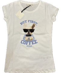 T-shirt Bulldog coffee Vicolo