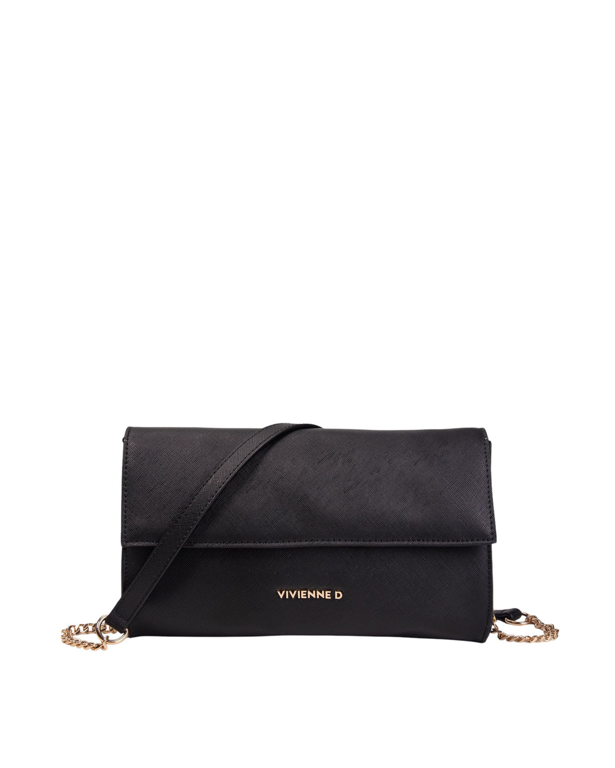 Pochette in Saffiano Vivienne D