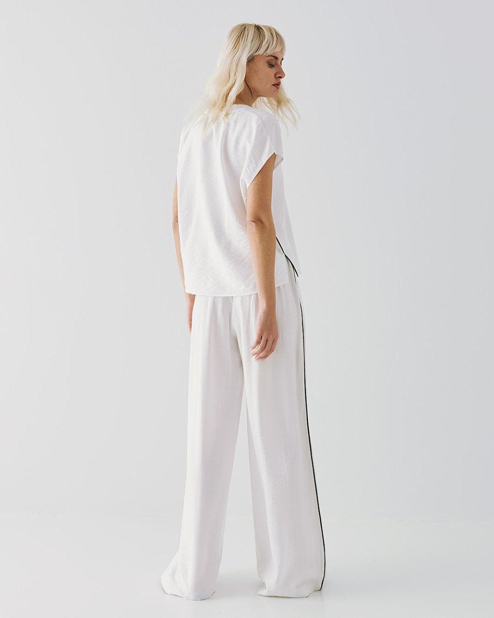Pantalone con dettagli bicolore Access
