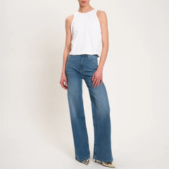 Jeans Lexie blu Wide leg Vicolo