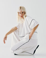 Blusa con dettagli a contrasto Access